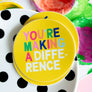 Making a Difference Vinyl Sticker