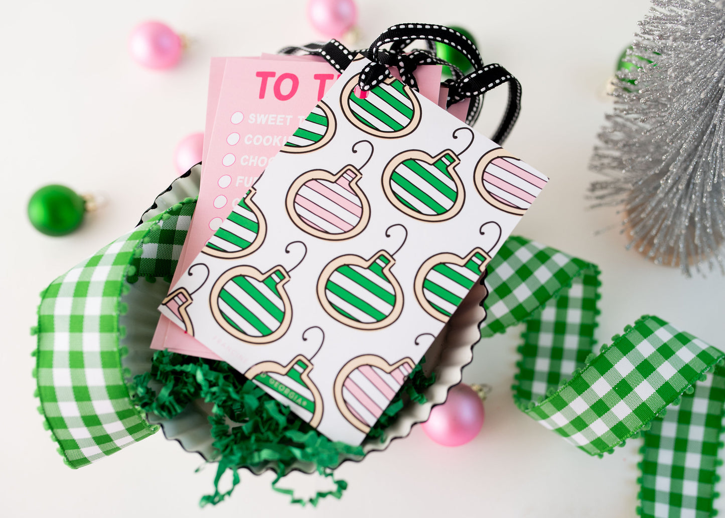 Holiday Sweet Tooth Oversized Gift Tag Set