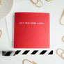 True Crime Greeting Card