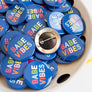 Babe Vibes Button
