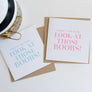 Look at Those Boobs Greeting Card