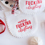 Merry Fucking Christmas Cotton Gift Bag