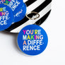 Making a Difference Key Tag