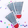 Badminton Sticker
