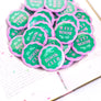 Hot Mom Book Club Button