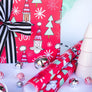 Red Joy Santa Gift Wrap