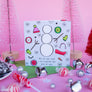 Scattered Snowman Holiday Greeting Card