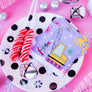 Kids Purple Construction Gift Tag Set