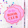 Hot Girl Book Club Sticker