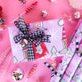 Pink Joy Santa Gift Wrap