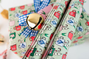 Cup of Cocoa Holiday Gift Wrap