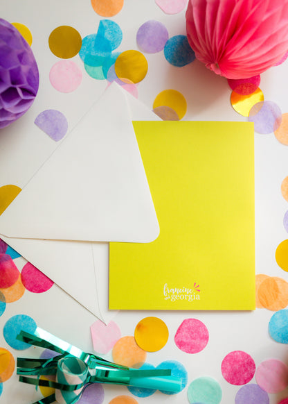 F Bombs All Day Greeting Card