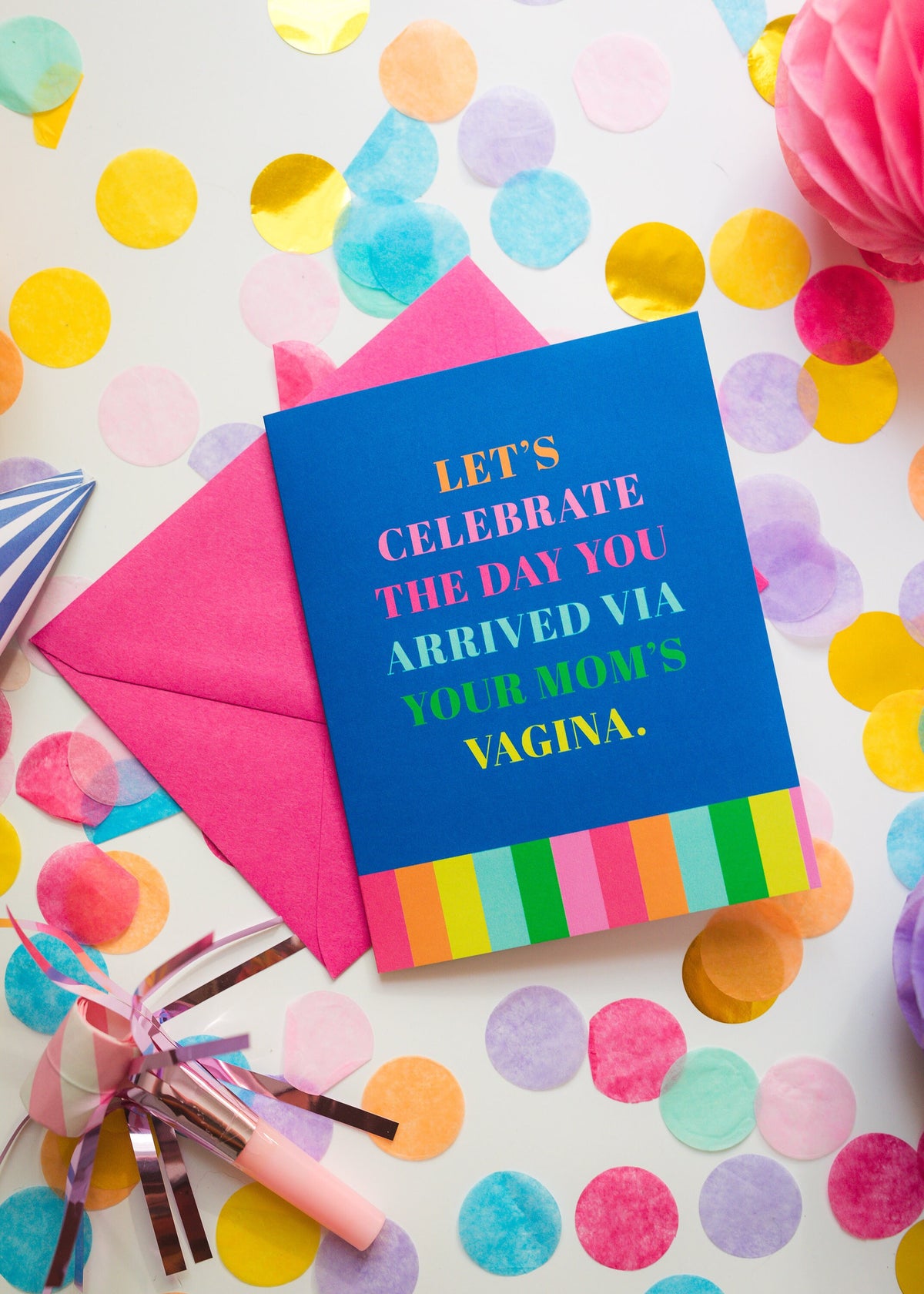 Let's Celebrate Greeting Card