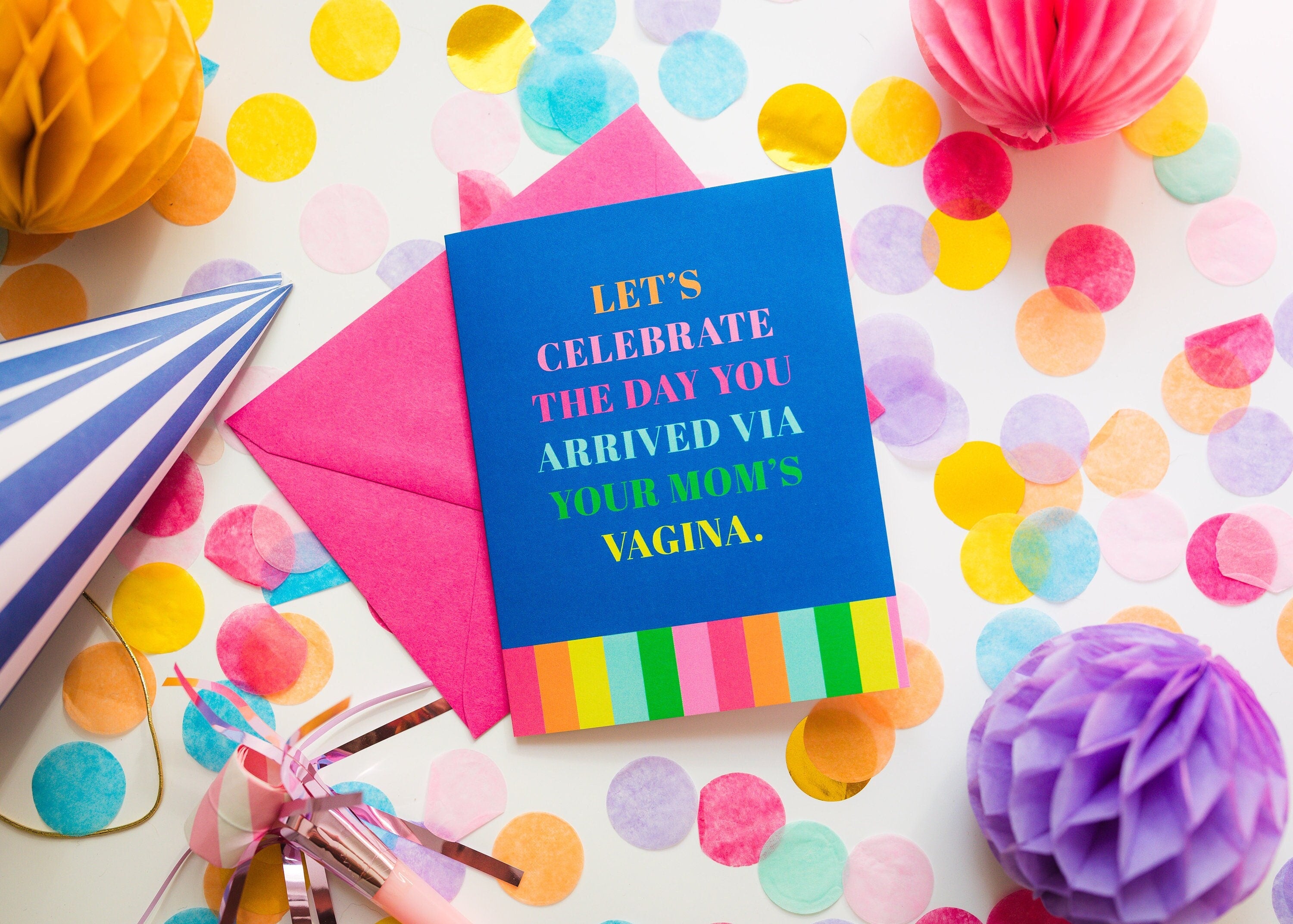 Let's Celebrate Greeting Card