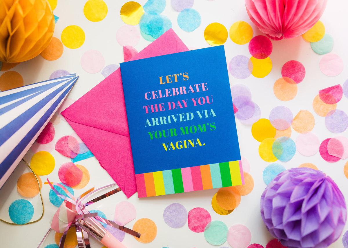 Let's Celebrate Greeting Card