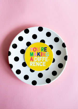 Making a Difference Vinyl Sticker