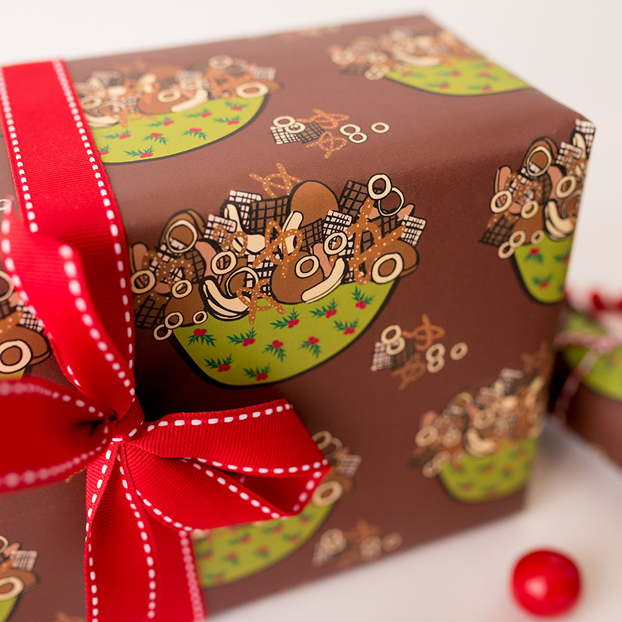 Chex Mix Holiday Gift Wrap