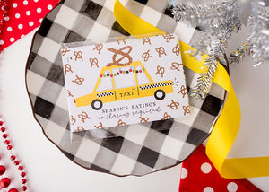 Pretzel Taxi Oversized Gift Tag Set