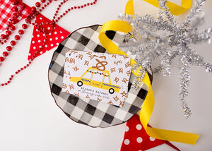 Pretzel Taxi Oversized Gift Tag Set