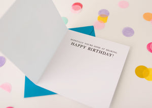 Confetti Birthday Greeting Card