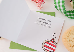 Sugar Cookie Holiday Greeting Card