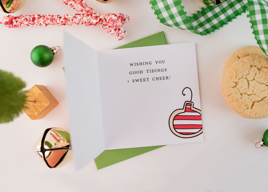 Sugar Cookie Holiday Greeting Card