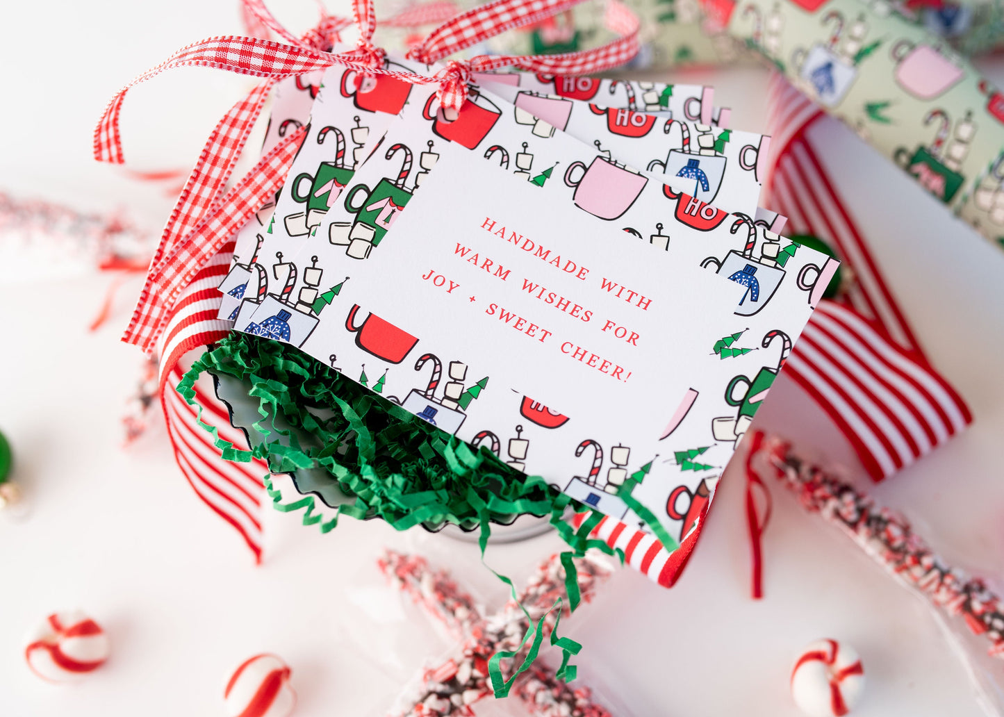 Hot Cocoa Oversized  Gift Tag Set