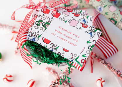 Hot Cocoa Oversized  Gift Tag Set