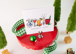 Merriment & Cheer Holiday Greeting Card