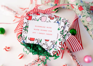 Hot Cocoa Oversized  Gift Tag Set