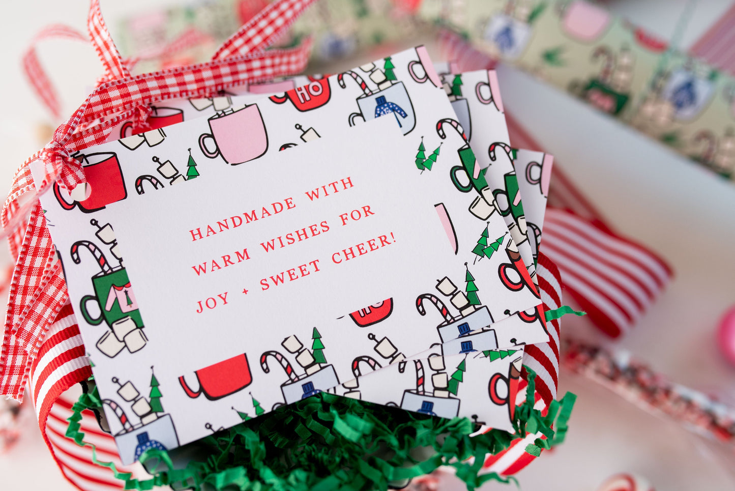 Hot Cocoa Oversized  Gift Tag Set