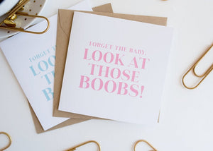 Look at Those Boobs Greeting Card