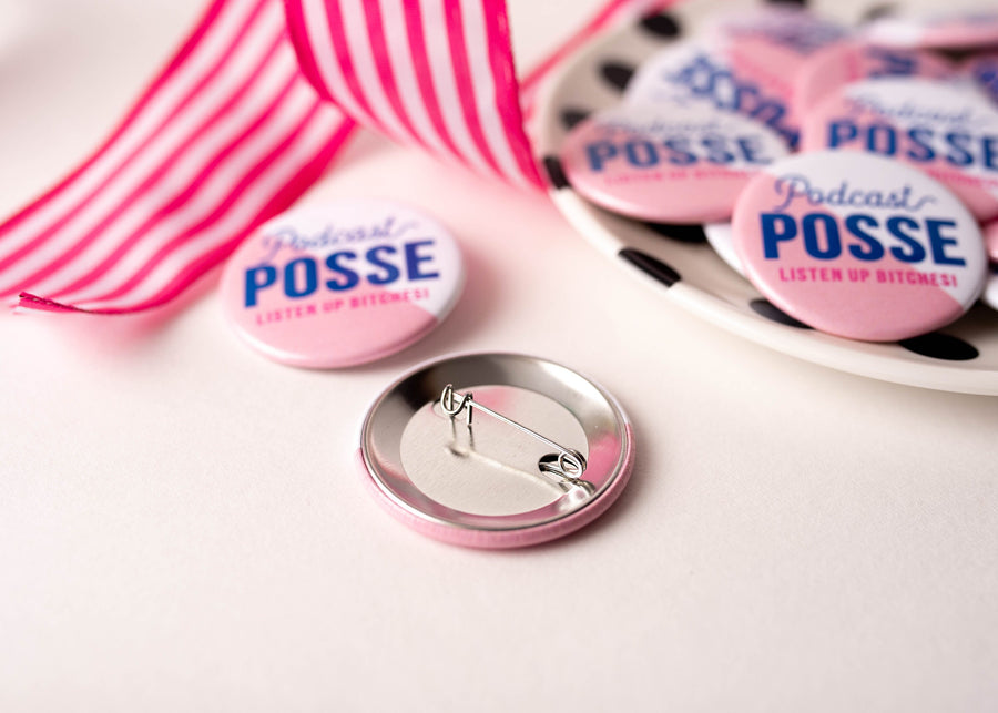 Podcast Posse Button