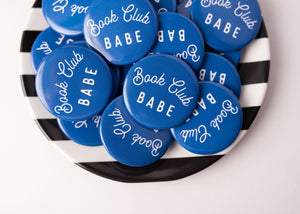 Greek Blue Book Club Button