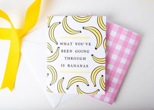 Bananas Greeting Card