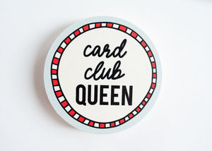 Card Club Coaster Set