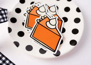 Pumpkin Pie Vinyl Sticker