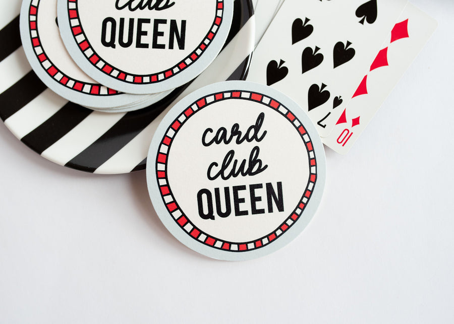 Card Club Coaster Set