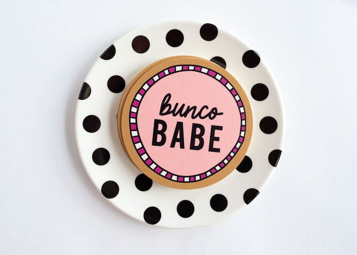 Bunco Club Coaster Set