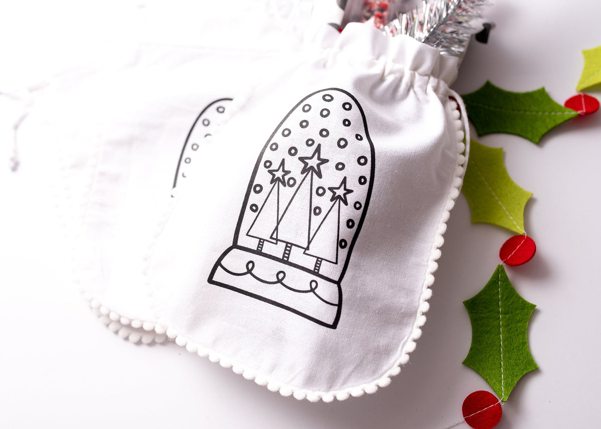Snow Globe Gift Bag