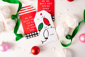 Ho, Ho, Ho-ly Shit Gift Card Money Holder