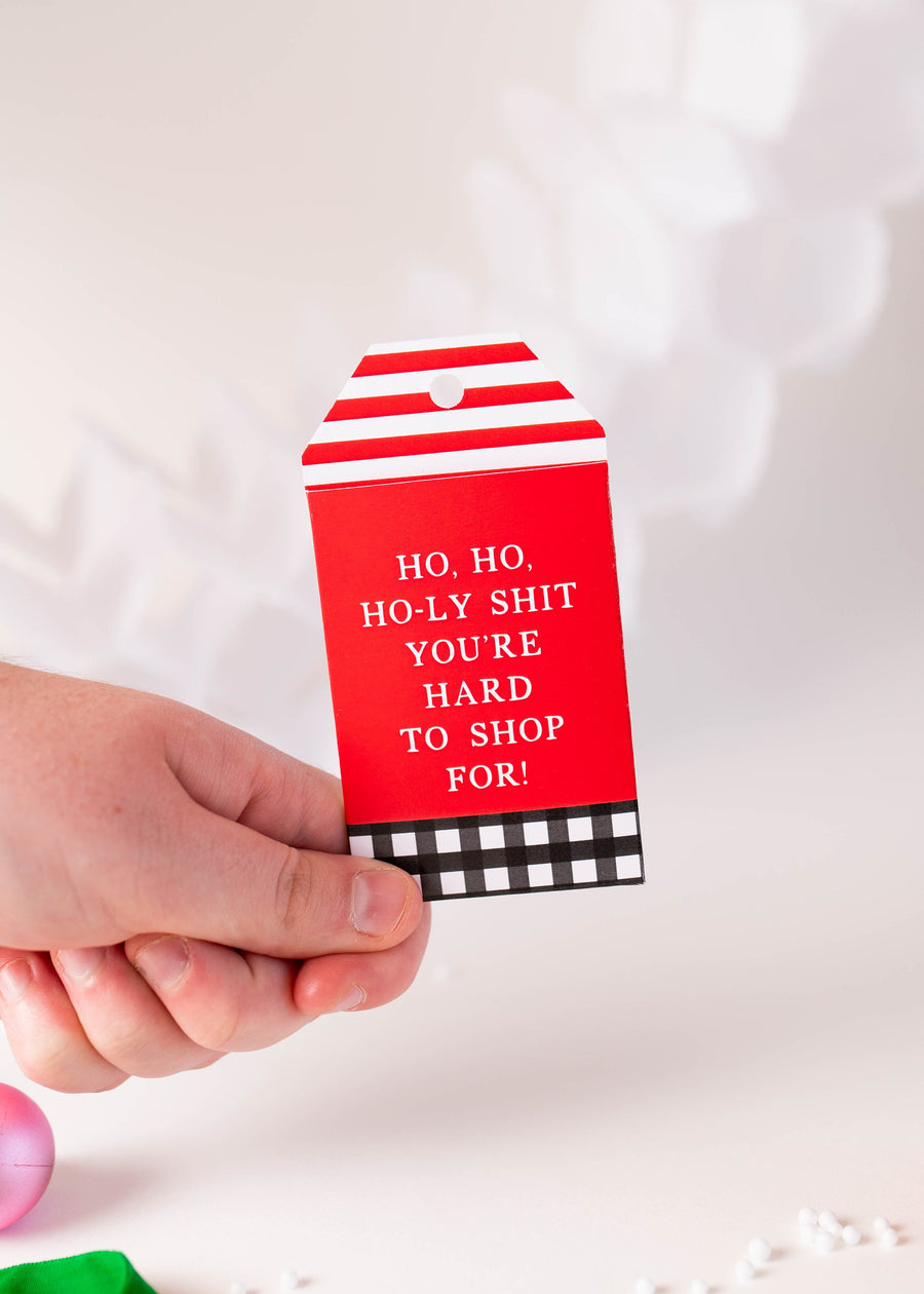 Ho, Ho, Ho-ly Shit Gift Card Money Holder