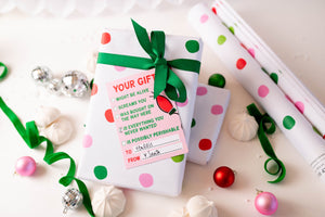 Bright Dots Gift Wrap