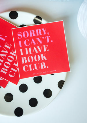 Book Club Sticker