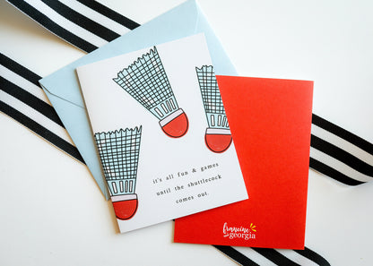 It's All Fun & Games Greeting Card
