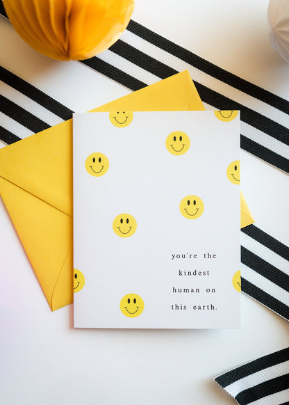 Kindest Human Greeting Card