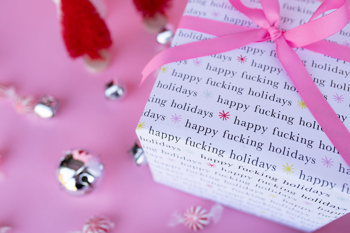 Happy Fucking Holidays Gift Wrap