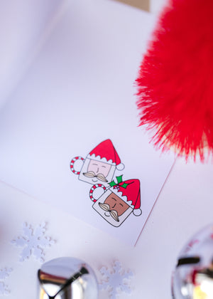 Santa Mug Holiday Greeting Card