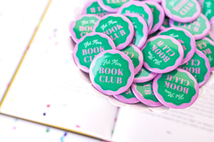 Hot Mom Book Club Button