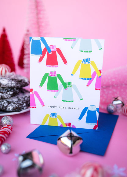 Cozy Season Holiday Greeting Card